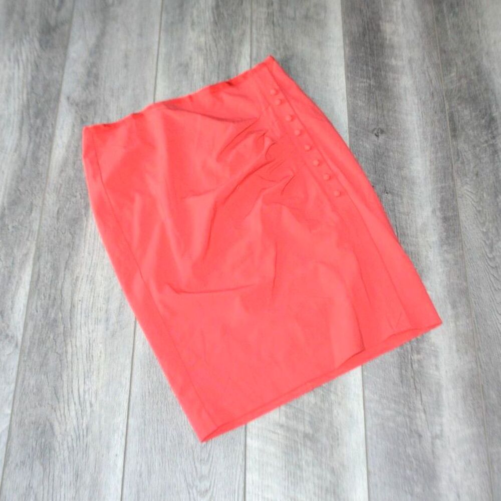 NEW YORK & COMPANY - Faux Wrap Midi Skirt